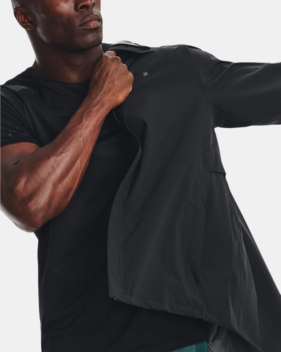 เสื้อแจ็คเก็ต UA Stormproof Cloudstrike Stretch สำหรับผู้ชาย in Black image number 5